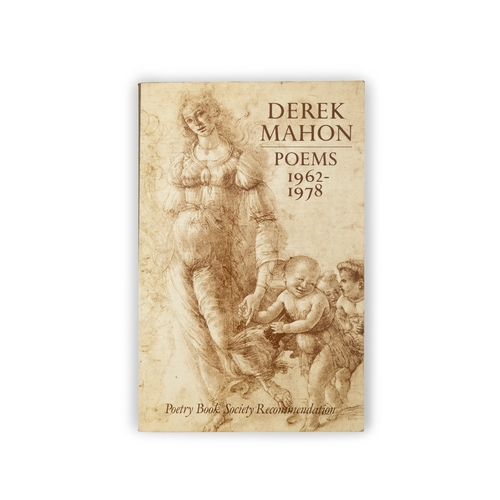 34 - MAHON, DEREK   Poems 1962 -1978, Oxford, Oxford University Press, 1979. Paperback. Pp, 117.  Provena... 