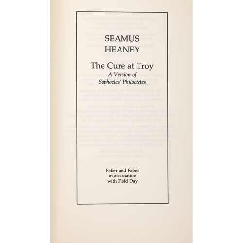 48 - HEANEY, SEAMUS   Station Island, London, Faber and Faber Limited, 1984. First paperback edition. Pp,... 