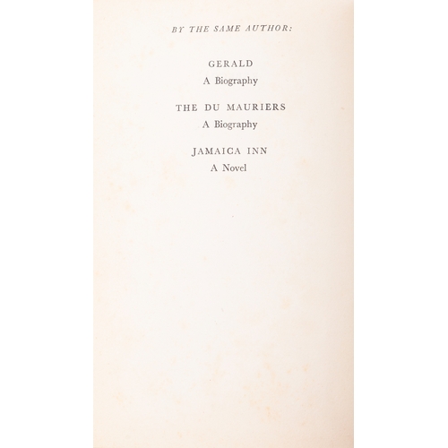 54 - DU MAURIER, DAPHNE  Rebecca. London, Victor Gollancz Limited, 1938. Special Presentation Edition. Bl... 