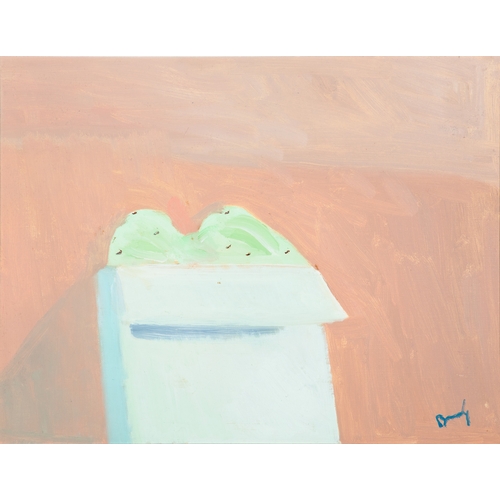 3 - Charles Brady HRHA (1926-1997)  Homemade Pistachio Ice Cream (1997) Oil on canvas, 25 x 32cm (10 x 1... 