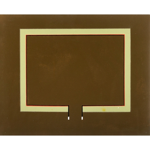 41 - Cecil King (1921-1986)  Untitled  Oil on paper, 50.3 x 40.4cm  Provenance: From the Oliver Dowling C... 