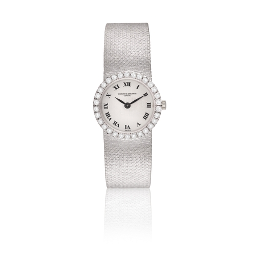 105 - VACHERON CONSTANTIN: A LADY'S DIAMOND-SET COCKTAIL WATCH, CIRCA 1970  The 20-jewel Cal-K1050 manual ... 