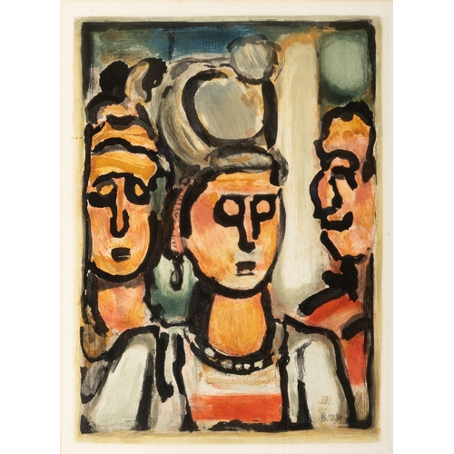 111 - GEORGES ROUAULT (1871-1958)  Charles Baudelaire, Les Fleurs du Mal, 1937 A set of 11 Aquatints, 31 x... 