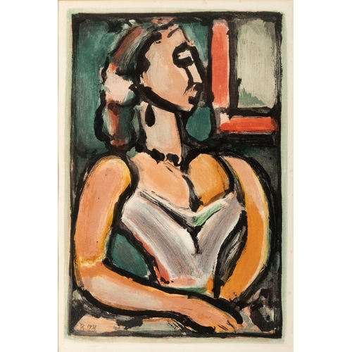 111 - GEORGES ROUAULT (1871-1958)  Charles Baudelaire, Les Fleurs du Mal, 1937 A set of 11 Aquatints, 31 x... 