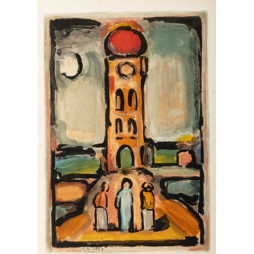 111 - GEORGES ROUAULT (1871-1958)  Charles Baudelaire, Les Fleurs du Mal, 1937 A set of 11 Aquatints, 31 x... 