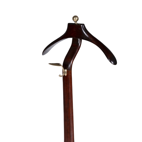 121 - FRATELLI REGUITTI  Velvet stool by Fratelli Reguitti with maker’s stamp. c.1960. 45cm (h)