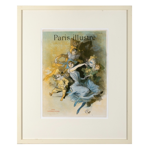 124 - JULES CHÉRET (1836-1932)  Paris Illustré, 1888 Lithograph, 41 x 30.5cm