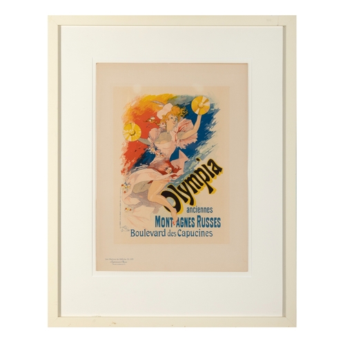 126 - JULES CHÉRET (1836-1932)  Olympia from 'Les Maîtres de l'Affiche', 1898 Lithograph, 40 x 2... 