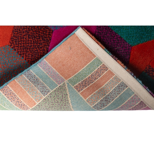 132 - MISSONI  A Missoni rug by T.J. Vestor, with maker’s label. 185 × 125cm