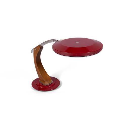 143 - FASE  A 'President' desk lamp by Fase. Spain c.1970, 39cm (h)
