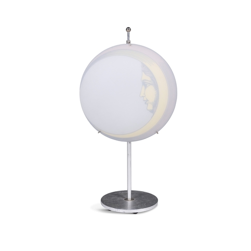 145 - FORNASETTI  Moon table lamp by Fornasetti. With makers label. 59cm (h)