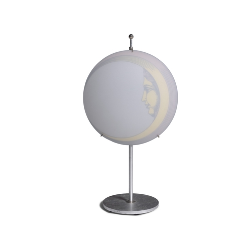145 - FORNASETTI  Moon table lamp by Fornasetti. With makers label. 59cm (h)