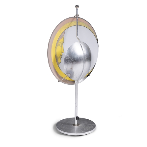145 - FORNASETTI  Moon table lamp by Fornasetti. With makers label. 59cm (h)