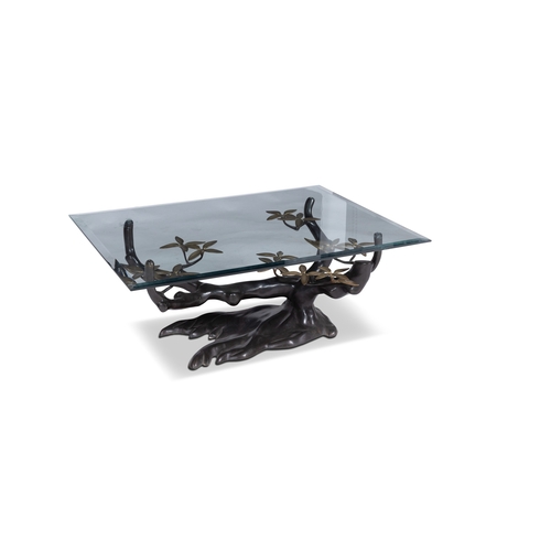 149 - WILLY DARO (1918-1990)  Bonsai coffee table attr. to Willy Daro. c.1970. 102 × 76 × 40.5cm... 