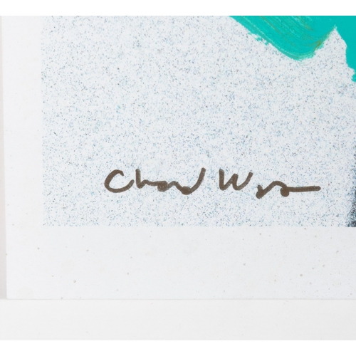 152 - CHAD WYS (B.1983)  Composition Mixed media on paper, 28 x 21.5cm Signed