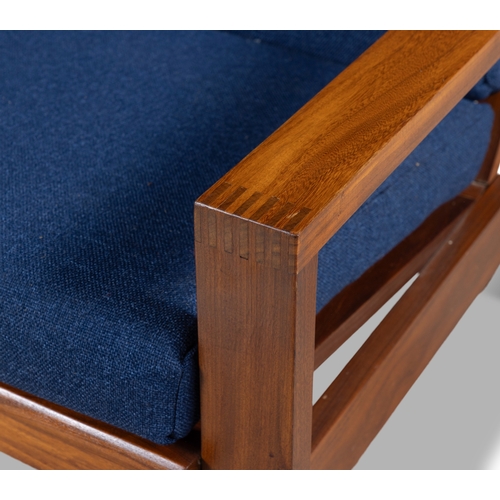 156 - CRANNAC  A three seater teak sofa by Crannac. Ireland. 180 x 75 x 70cm (h); seat 42cm (h)