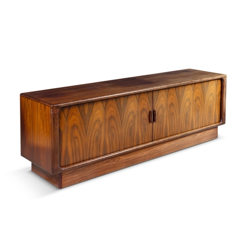 159 - DYRLUND  A rosewood sideboard by Dyrlund. Denmark. c.1960. 219 x 53 x 72cm (h)