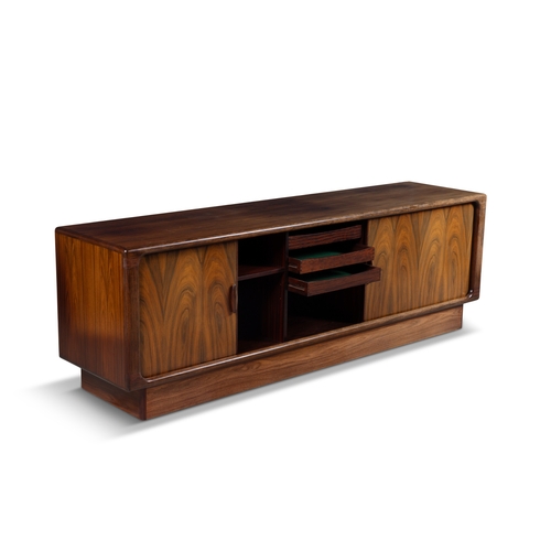 159 - DYRLUND  A rosewood sideboard by Dyrlund. Denmark. c.1960. 219 x 53 x 72cm (h)