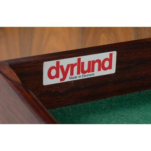 159 - DYRLUND  A rosewood sideboard by Dyrlund. Denmark. c.1960. 219 x 53 x 72cm (h)