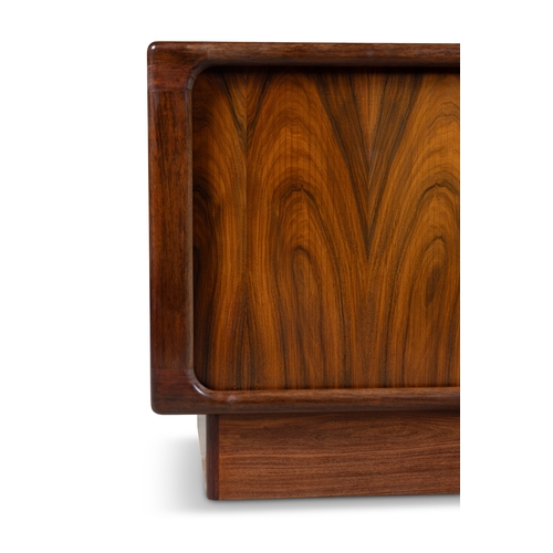 159 - DYRLUND  A rosewood sideboard by Dyrlund. Denmark. c.1960. 219 x 53 x 72cm (h)