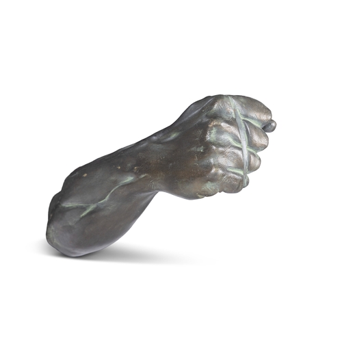 172 - WALL LIGHTS  A pair of wall mounted lights. Resin and chrome. Italy, c.1970. 200cm (h)