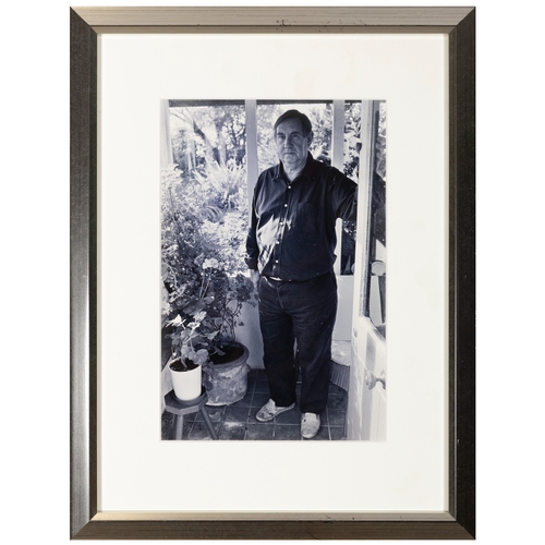 174 - JOHN MINIHAN (B.1946)  Bill Crozier, pictured at his home, West Cork, 1999  Original photograph on a... 