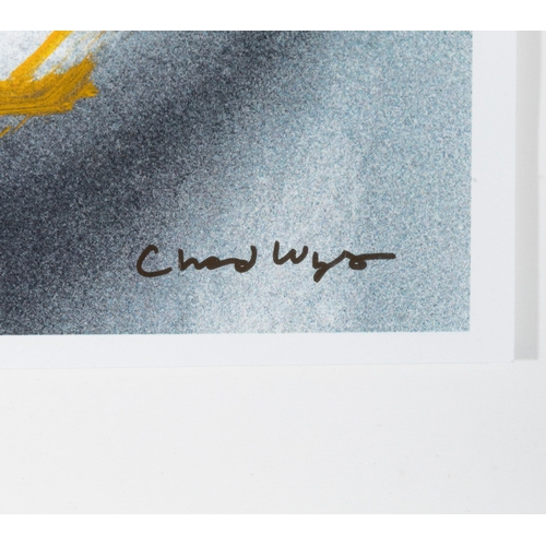 178 - CHAD WYS (B.1983)  Composition Mixed media on paper, 28 x 21.5cm Signed