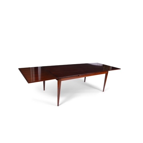 26 - NIELS OTTO MØLLER (1920-1982)  A rosewood extending dining table by Niels Otto Møller. Den... 