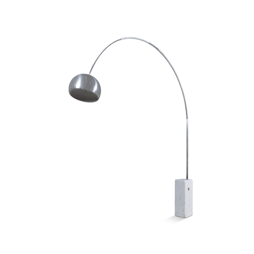 41 - PIER GIACOMO & ACHILLE CASTIGLIONI  Arc Lamp by Pier Giacomo and Achille Castiglioni produced by Flo... 