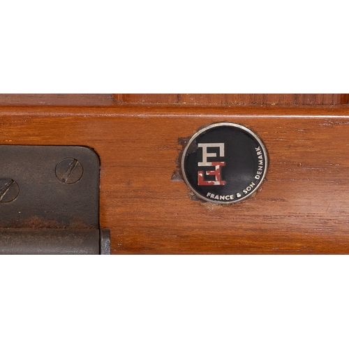 42 - ARNE VODDER (1926-2009)  A teak adjustable lounge chair by Arne Vodder for France & Sons. Denmark c.... 