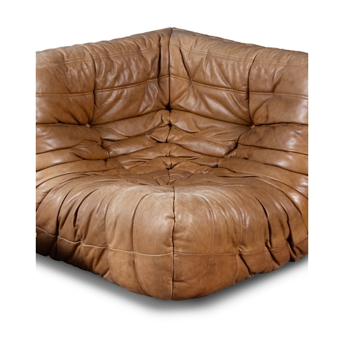 46 - MICHEL DUCAROY (1925-2009)  Togo Sofas by Michel Ducaroy produced by Ligne Roset in leather comprisi... 