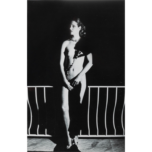 48 - HELMUT NEWTON (1920-2004)  Capri at Night (c.1977) Photo Lithograph, 35.5 x 23cm Signed