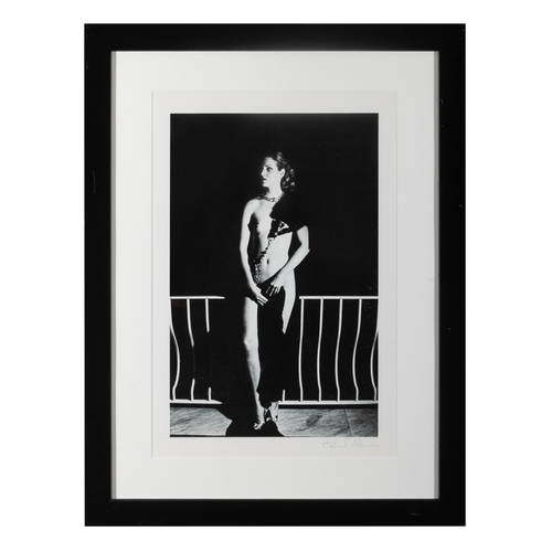 48 - HELMUT NEWTON (1920-2004)  Capri at Night (c.1977) Photo Lithograph, 35.5 x 23cm Signed