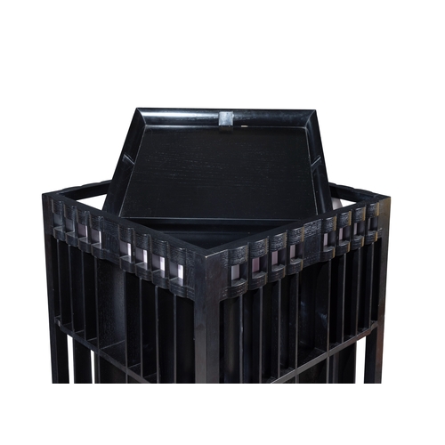 52 - CHARLES RENNIE MACKINTOSH (1868-1928)  A Charles Rennie Mackintosh '329' revolving bookcase for Cass... 