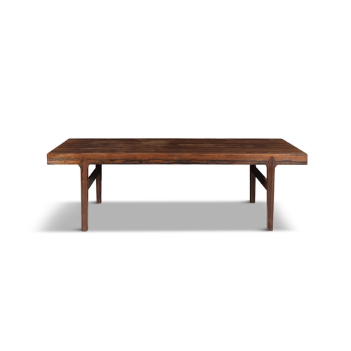 6 - SEVERIN HANSEN (1936-2020)  A rosewood coffee table by Severin Hansen. Denmark, c.1960. 160/223 x 60... 