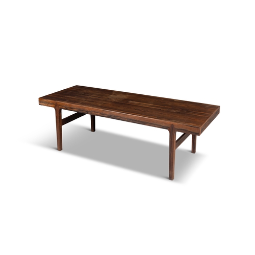 6 - SEVERIN HANSEN (1936-2020)  A rosewood coffee table by Severin Hansen. Denmark, c.1960. 160/223 x 60... 
