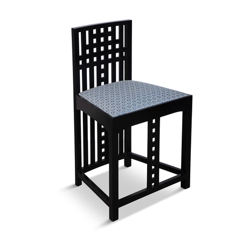 220 - CHARLES RENNIE MACKINTOSH (1868-1928)  A set of four lacquered timber bedroom chairs, by Charles Ren... 