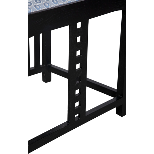 220 - CHARLES RENNIE MACKINTOSH (1868-1928)  A set of four lacquered timber bedroom chairs, by Charles Ren... 