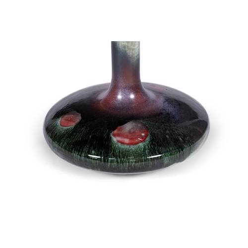 241 - VASE  A ceramic glass vase. Italy, c.1970. 82cm (h).