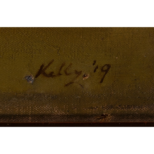 111 - Sir Gerald Festus Kelly PRA RHA HRSA (1879-1972)  Reclining Nude (1919)  Oil on canvas, 52 x 104cm (... 