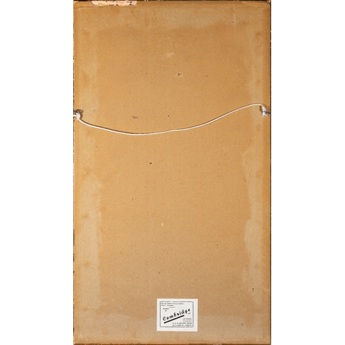 114 - Irish School, c.1925/40 Two Saints - Studies for stained glass windows Two, pencil and watercolour, ... 