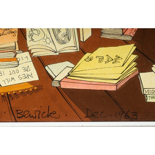 52 - Pauline Bewick (1935-2022)  Negress, Upper Mount Street (1963) Watercolour on paper, 54 x 72cm (21¼ ... 