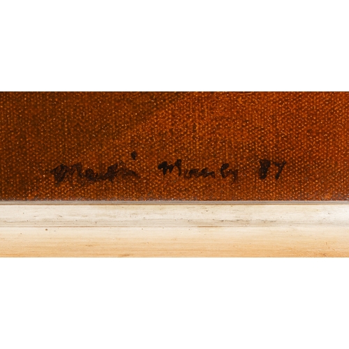 79 - Martin Mooney (b.1960)  Still Life (1987)  Oil on canvas, 54.5 x 54.5cm (21½ x 21½)  Signed and date... 