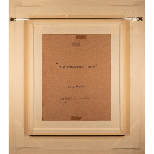 81 - Mark O'Neill (b.1963)  The Treasure Trove Oil on board, 60 x 50cm (23 x 19) Signed; also signed and ... 