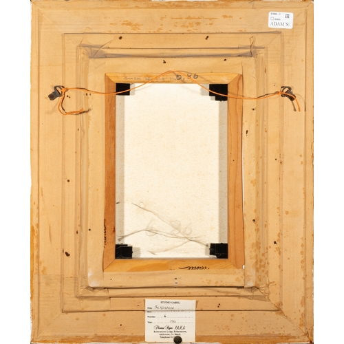 83 - Thomas Ryan PPRHA (1929-2021)  The Glass House, Botanic Gardens, Dublin (1986)  Oil on canvas, 35 x ... 