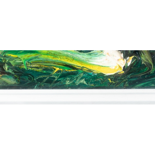 87 - Michael Flaherty (b.1950)  Coastal Landscape Oil on board, 45 x 60cm (17¾ x 26½'')  Signed