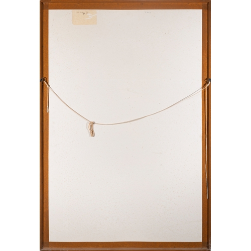 99 - Tony O'Malley HRHA (1913-2003)  Sea Window, (1963) Mixed media on paper, 88 x 56cm (34½ x 22'') Sign... 