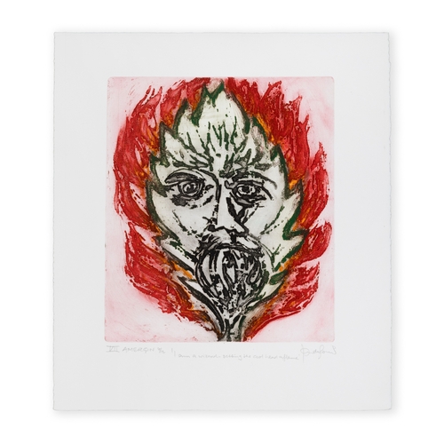 12 - Jan de Fouw (Dutch, 1929 –2015)  The Song of Amhairghin (Amergin), a set of fourteen works with acco... 