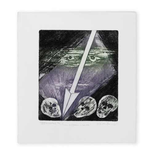 12 - Jan de Fouw (Dutch, 1929 –2015)  The Song of Amhairghin (Amergin), a set of fourteen works with acco... 