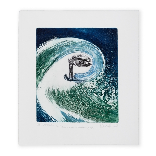 12 - Jan de Fouw (Dutch, 1929 –2015)  The Song of Amhairghin (Amergin), a set of fourteen works with acco... 